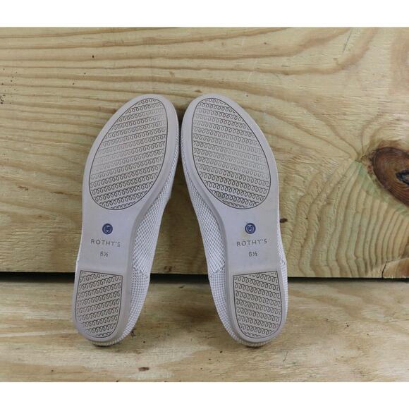 Rothy's Flats Womens 6.5 Gray The Loafer Slip Ons Shoes - Picture 5 of 7